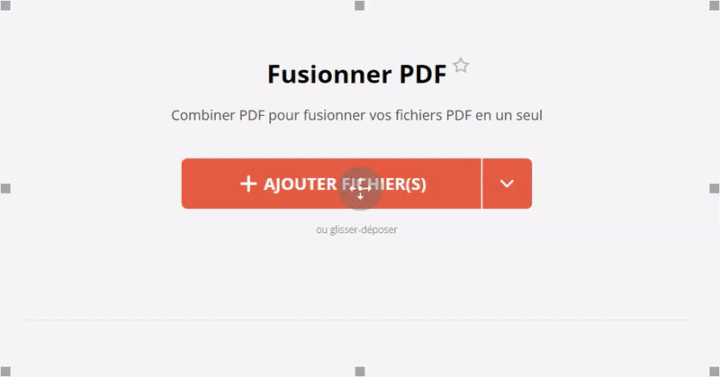 Combiner des fichiers PDF sans Acrobat