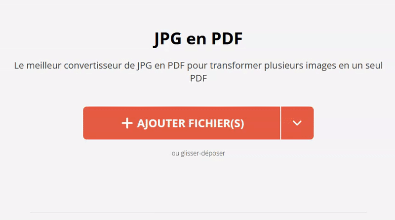 Convertir JPG en PDF sur Mac