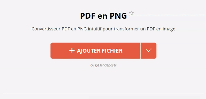 Comment convertir des PDF en PNG en ligne