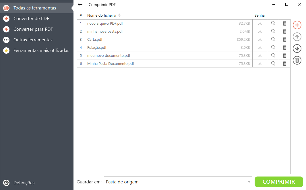 Como comprimir um PDF no Windows 10 offline