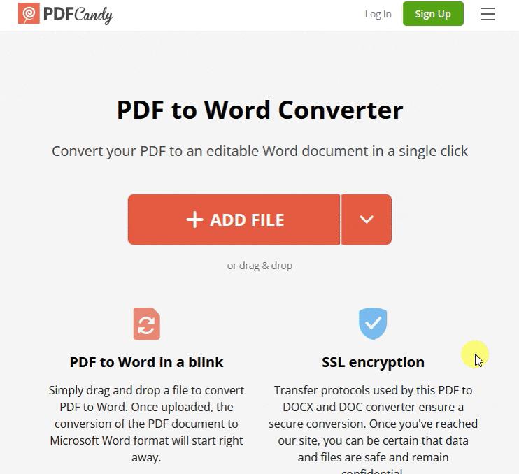 Converti PDF in Word su iPad o iPhone