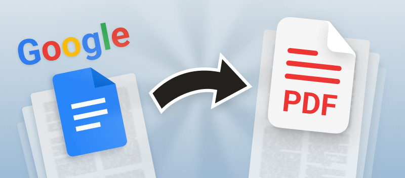 Come convertire i documenti di Google in PDF