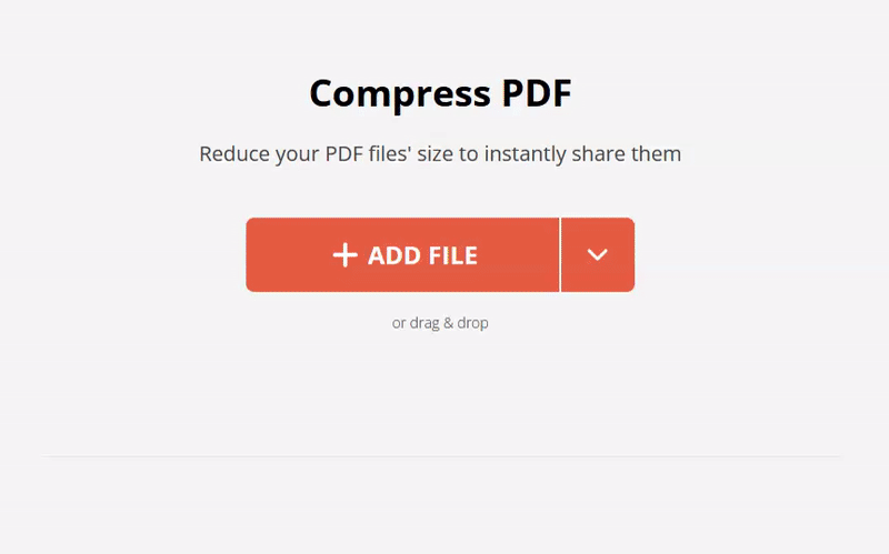 How to compress a PDF on Windows 10 online