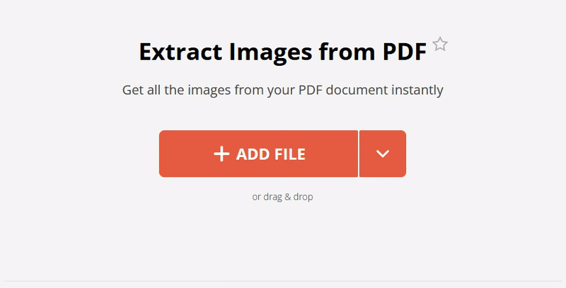 How to extract all images from PDF file