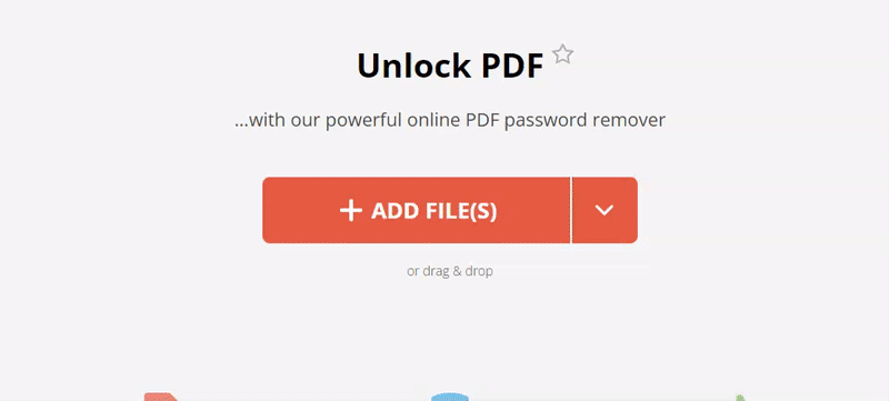 Come rimuovere la password PDF