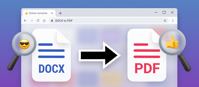 Online DOCX zu PDF Konverter