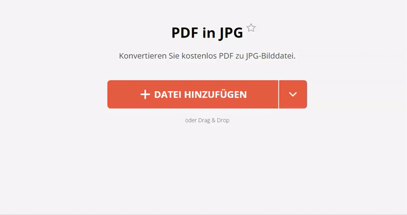 PDF in JPG Kostenlos Umwandeln 