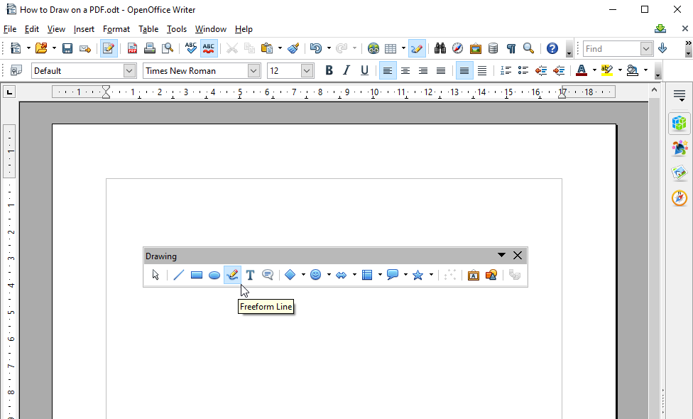 Add Watermark to PDF with Microsoft Word