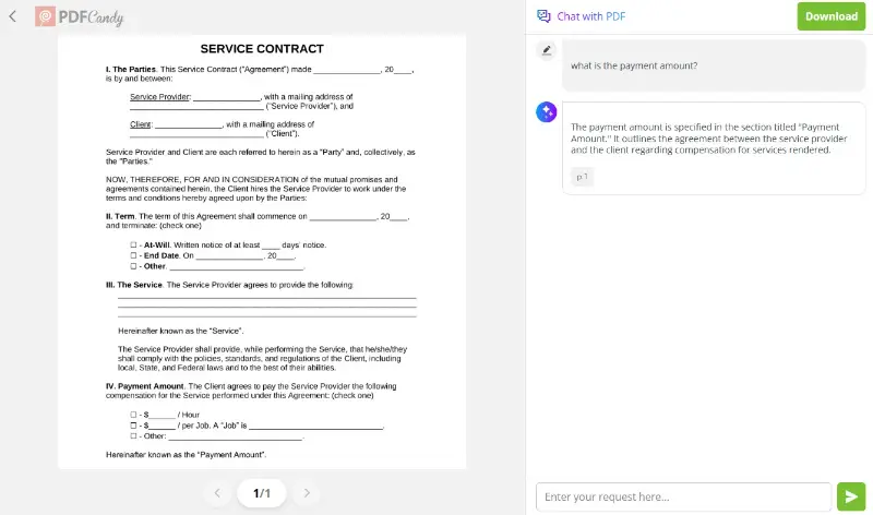 AI PDF Reader with chat