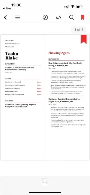 Add bookmarks to PDF with Books app on iOS