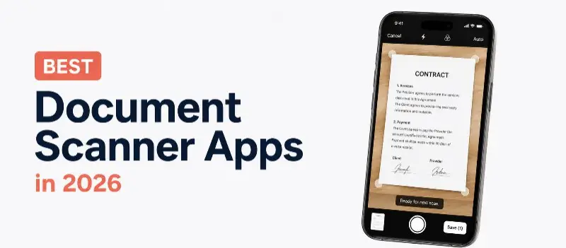 Best Document Scanner Apps in 2026