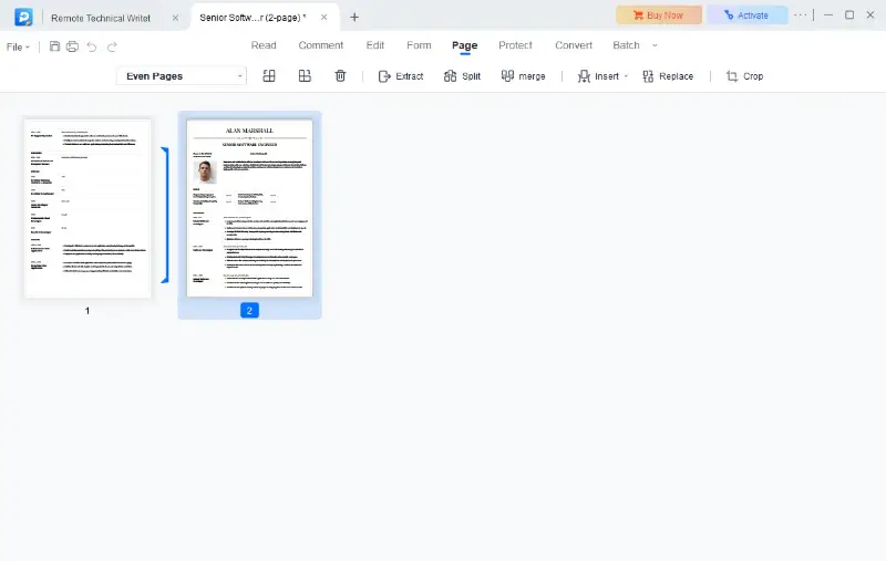 How to rearrange PDF pages for free on Windows