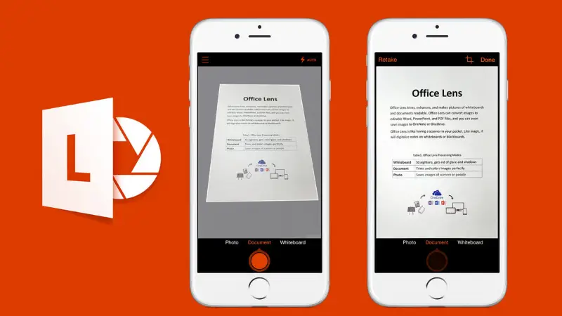 Microsoft Lens app