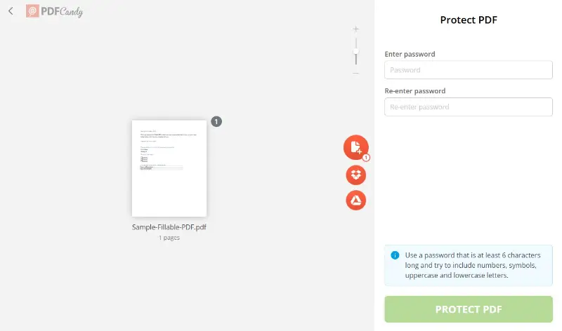 How to encrypt a PDF online
