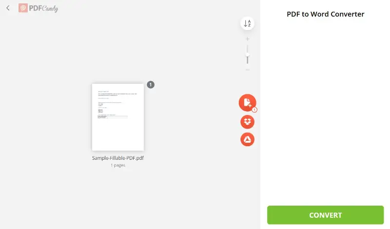 PDF vs DOCX document - PDF to Word conversion
