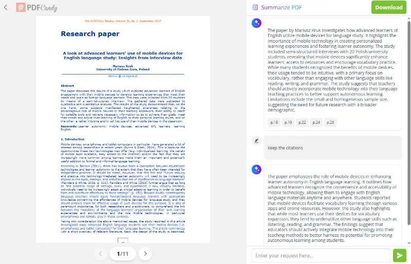 Using AI in PDF for research Using AI in PDF for research