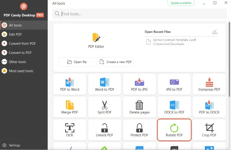 Rotate PDF offline on Windows PC Rotate PDF offline on Windows PC