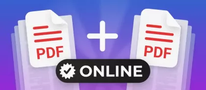 Enkel guide som visar hur man kombinerar PDF-filer online