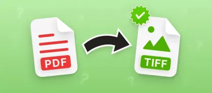 Come Convertire un PDF in TIFF Online e Offline