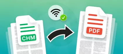Wie man CHM Datei online in PDF konvertiert?