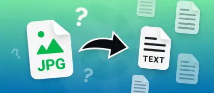 How to Convert JPG to Text Online in 2 Steps
