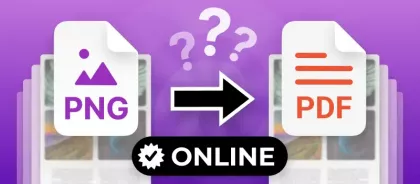 Come convertire PNG in PDF online