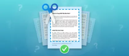 How to Crop a PDF on Windows 10 and 11 Online and Offline