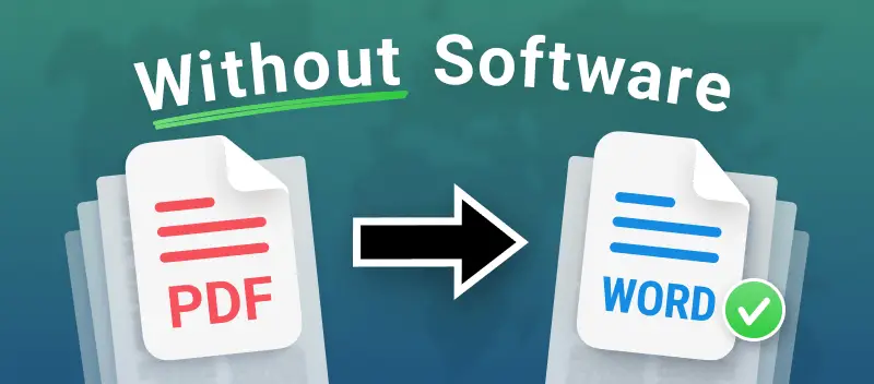 PDF To Word Converter Online Pdf File Convert To Word Document