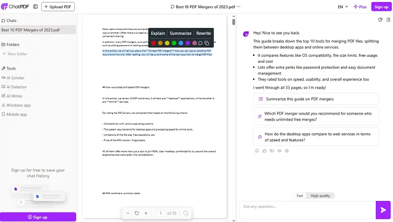 How to write a summary PDF How to write a summary PDF