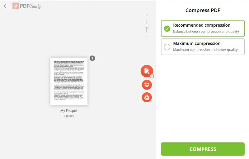 How to Compress PDF Files - free PDF compressor