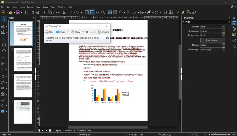 Crop pages in PDF without Adobe