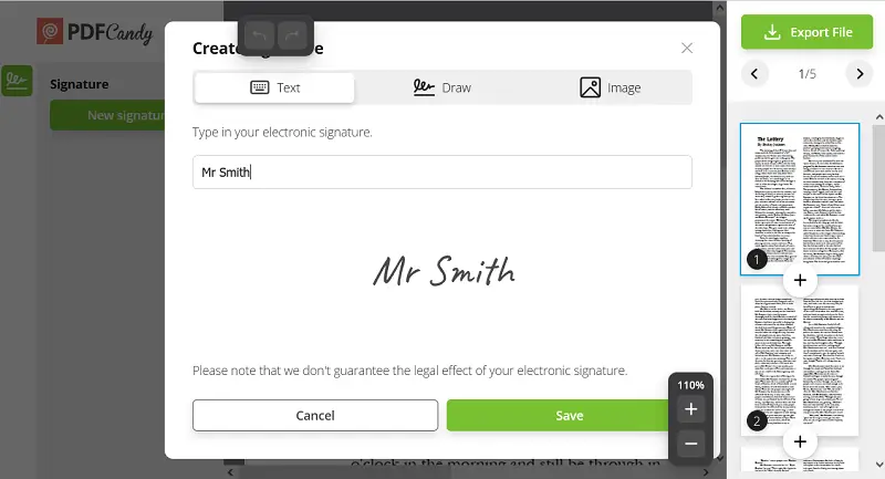 How to sign a PDF