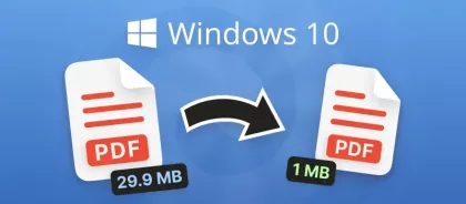 How to Compress a PDF on Windows 10, 11