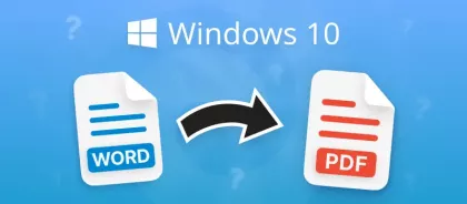 How to Convert Word to PDF on Windows 10 or 11 in 2025