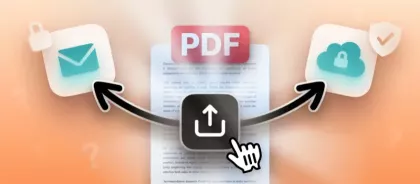 How to Share a PDF Safely Over Email or Cloud
