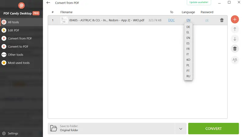 OCR PDF sensitive information