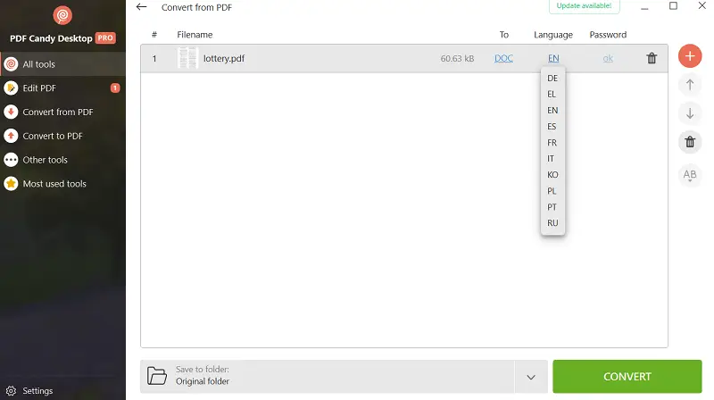 Recognize PDF text Recognize PDF text