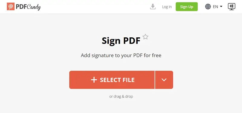 Digitally sign PDF with PDF Candy Digitally sign PDF with PDF Candy