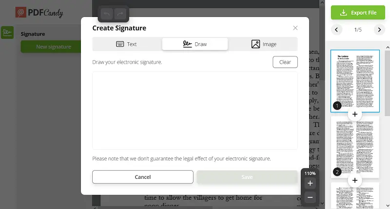 How to sign PDF online with PDF Candy website How to sign PDF online with PDF Candy website