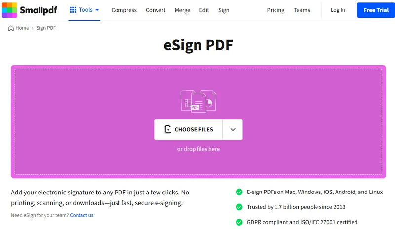 Free digital signature Free digital signature