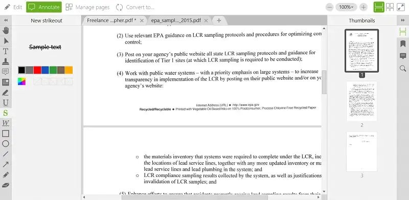 Editor to remove PDF pages